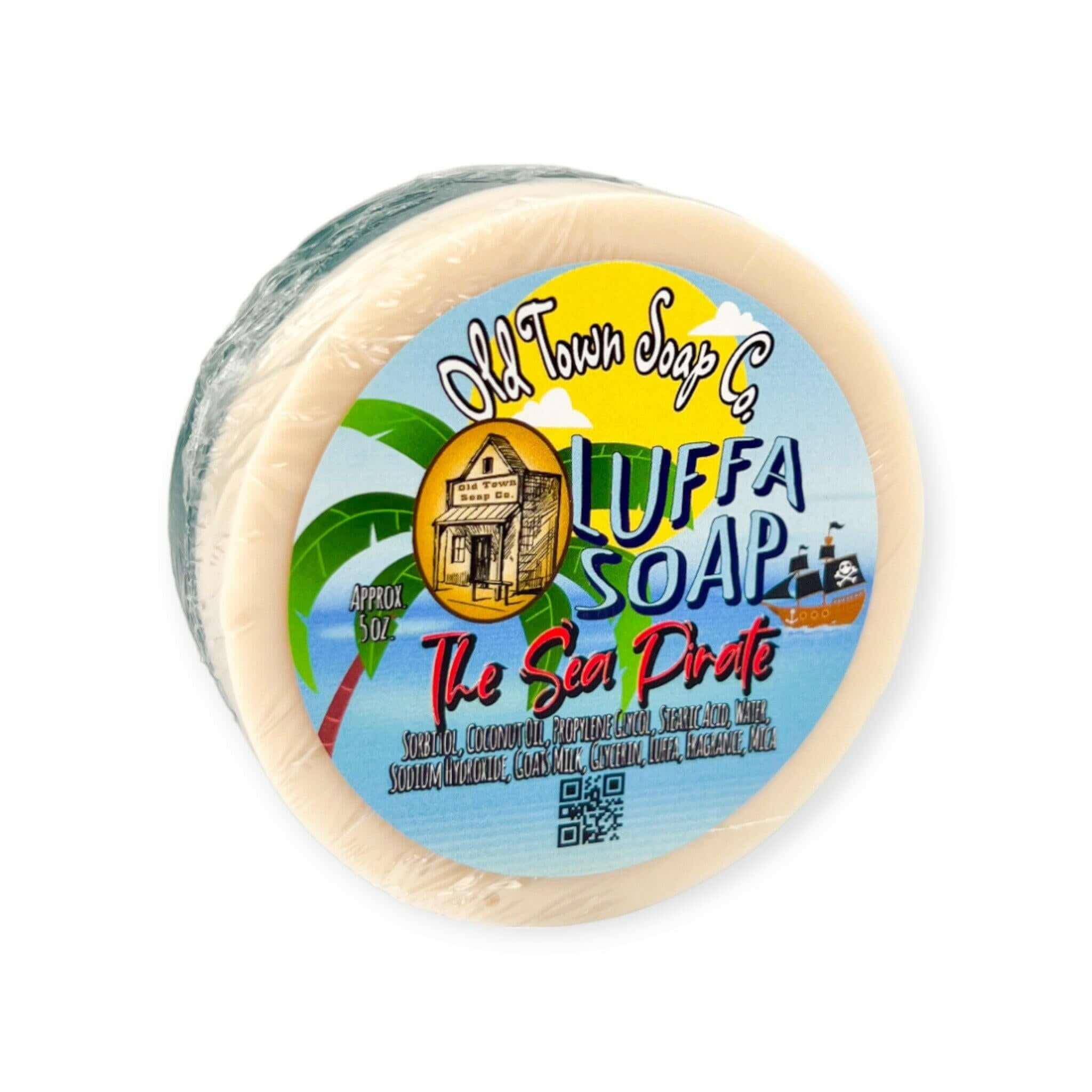 The Sea Pirate -Luffa Soap - Old Town Soap Co.