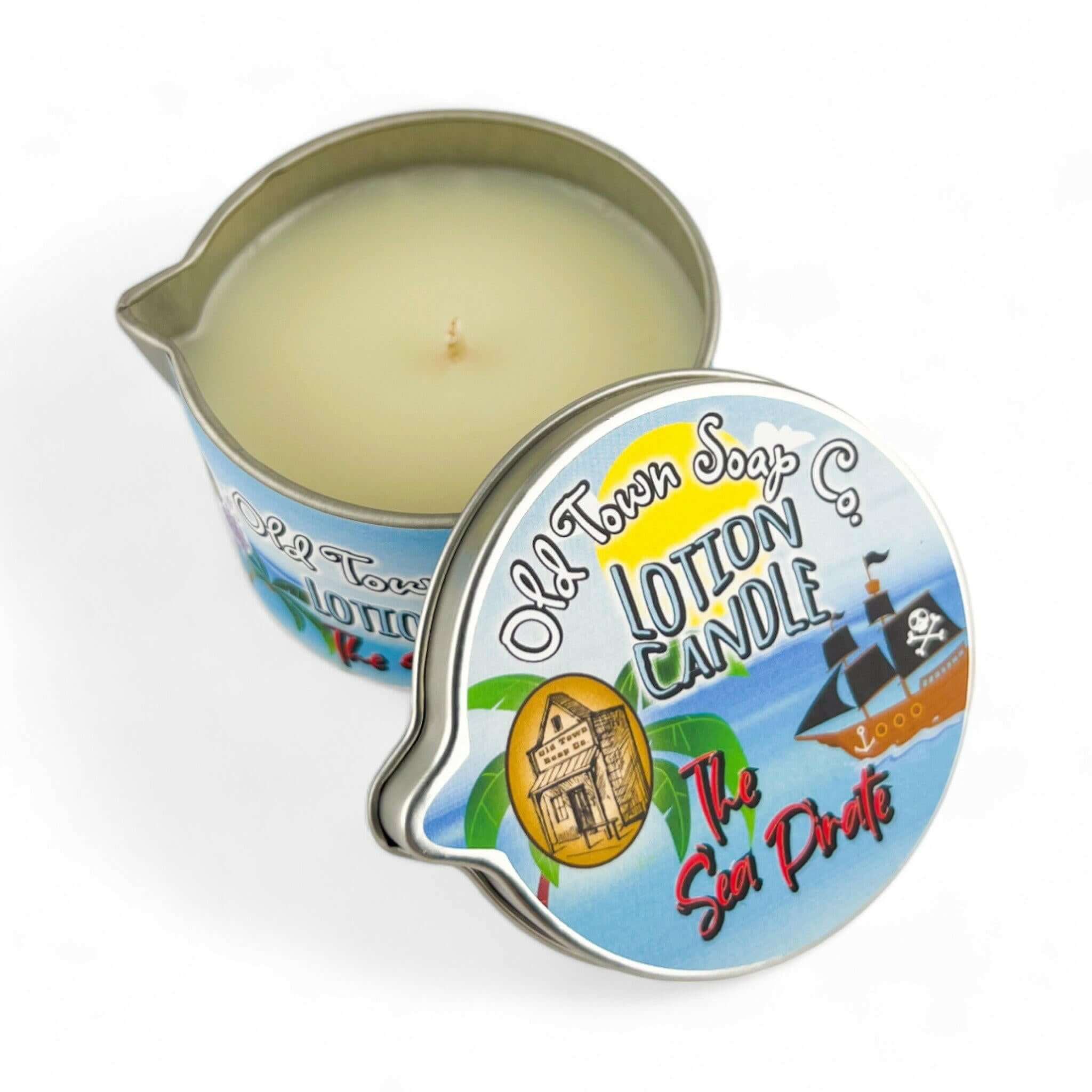 The Sea Pirate Lotion Candle - Old Town Soap Co.