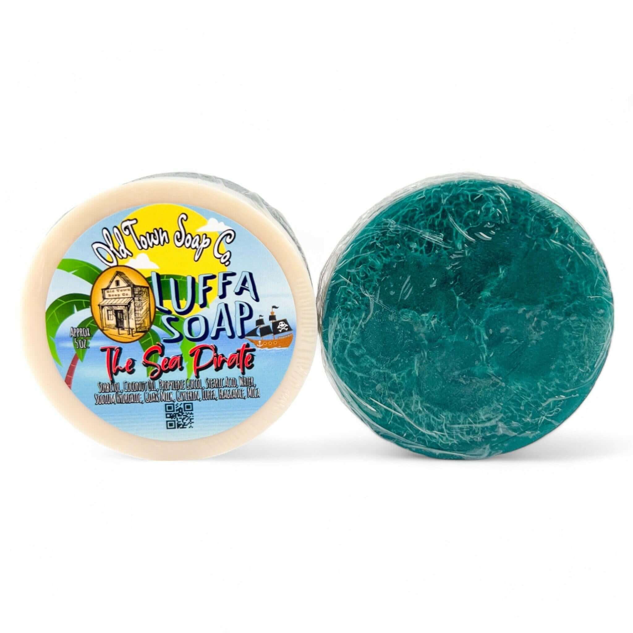 The Sea Pirate -Luffa Soap - Old Town Soap Co.