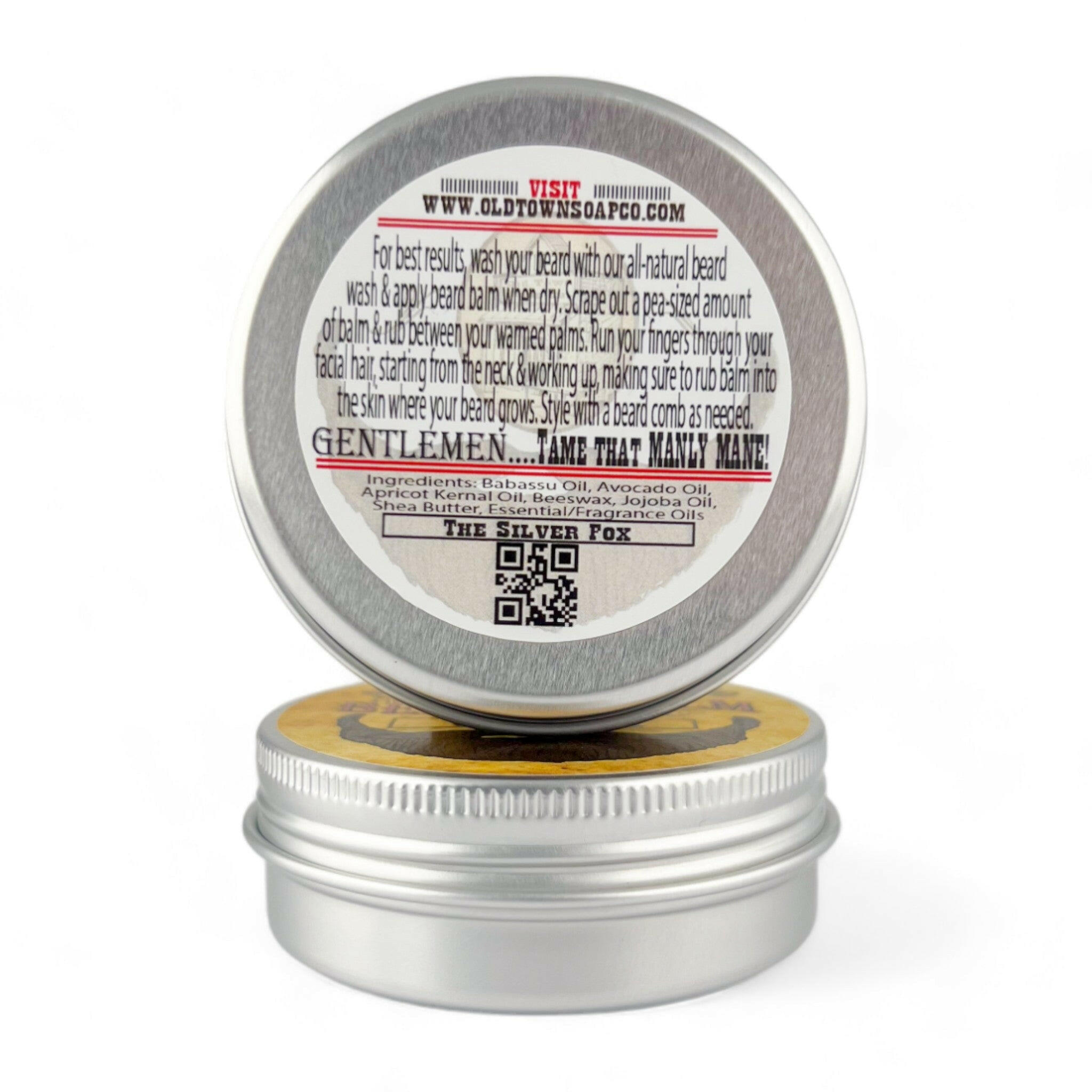 The Silver Fox Beard Balm - Old Town Soap Co.