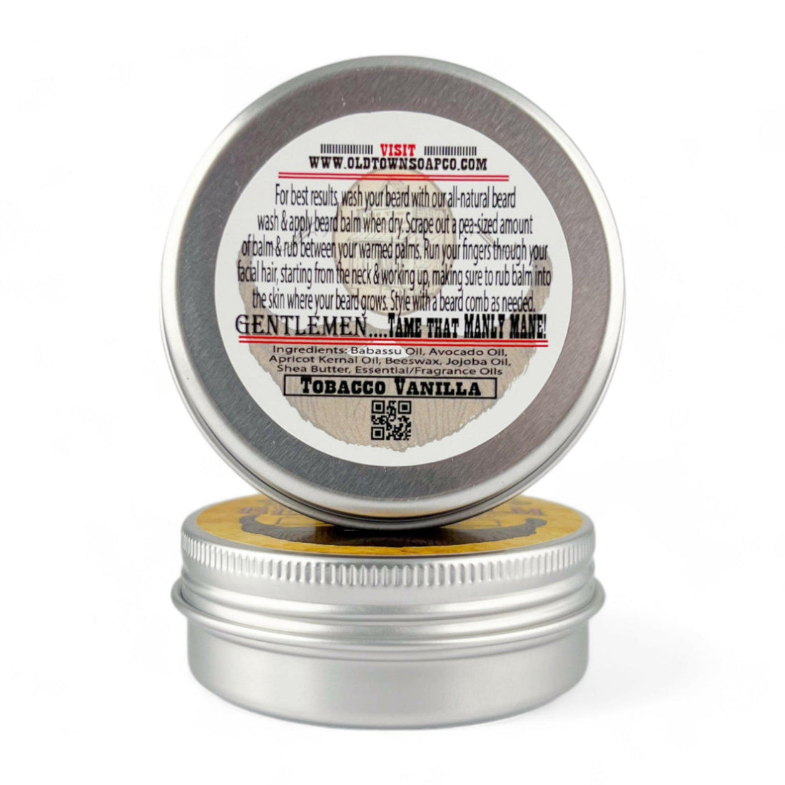 Tobacco Vanilla Beard Balm - Old Town Soap Co.
