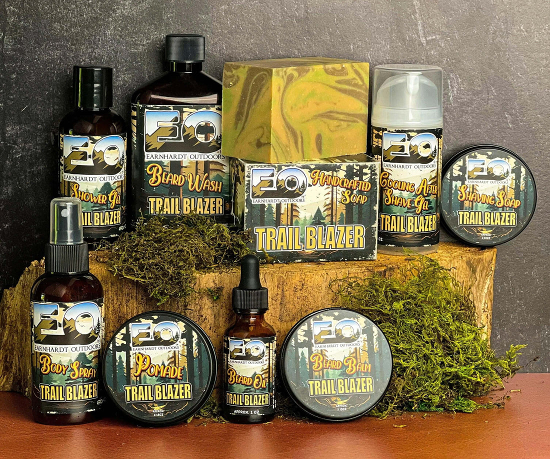Trail Blazer Earnhardt Outdoors Shave Tin - Old Town Soap Co.