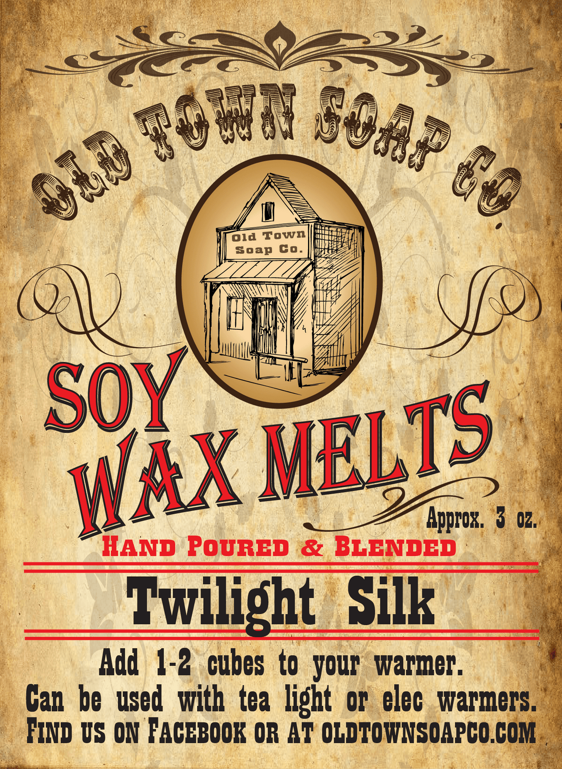 Twilight Silk Wax Melts - Old Town Soap Co.