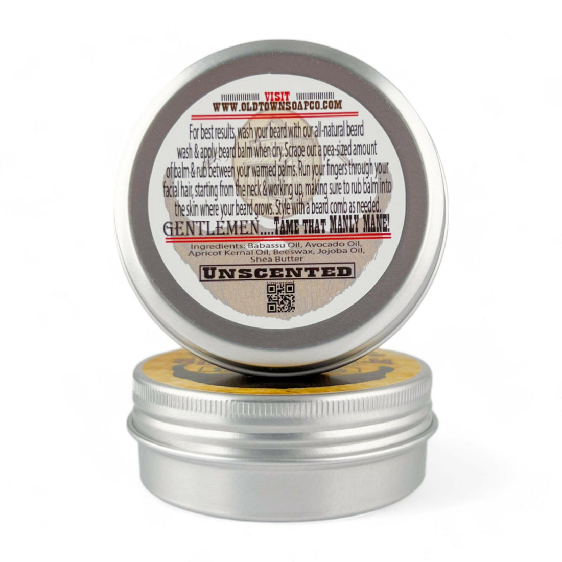 Unscented Beard Balm - Old Town Soap Co.