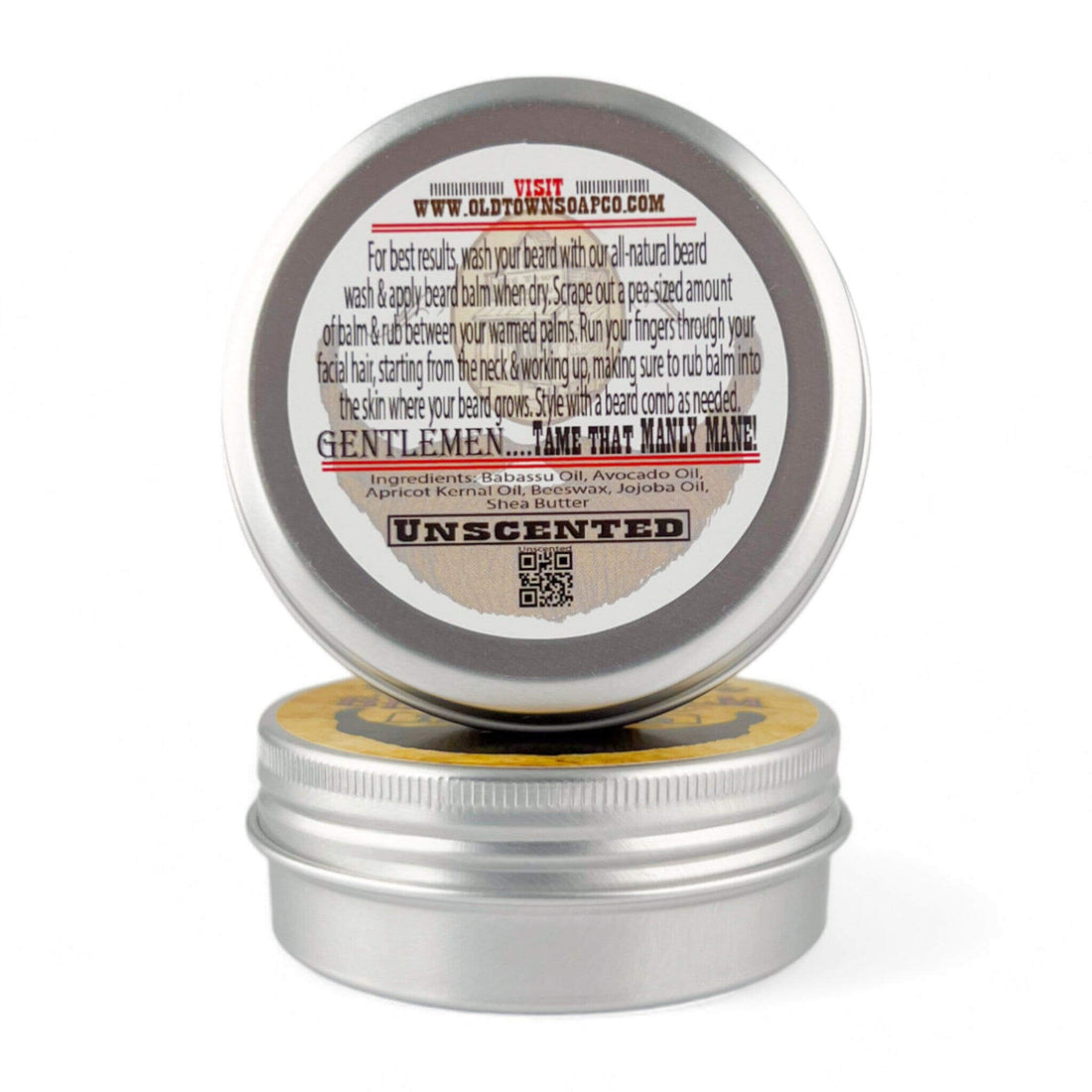 Unscented Beard Balm - Old Town Soap Co.