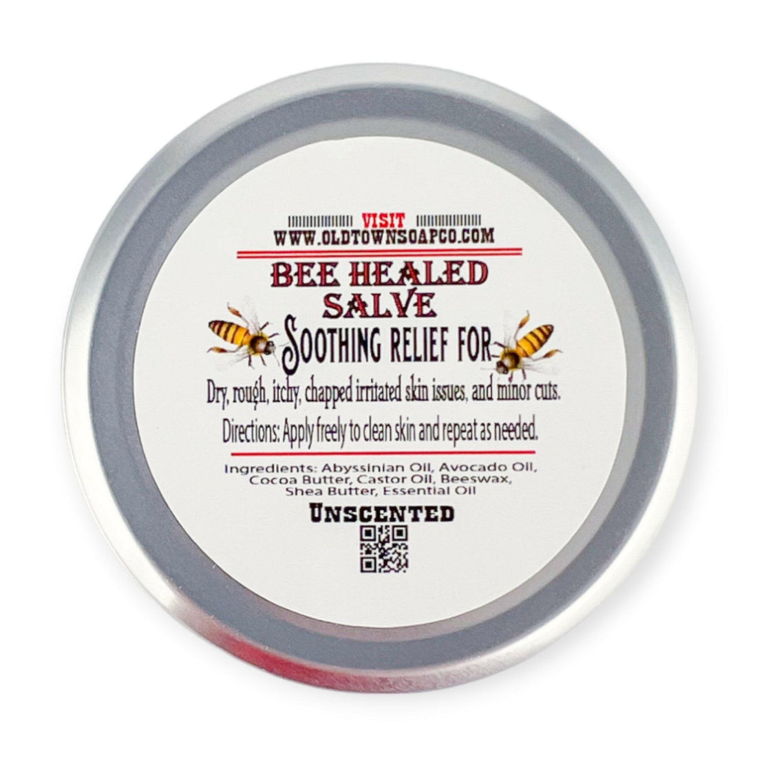 Unscented Bee Healed Salve Set - Old Town Soap Co.