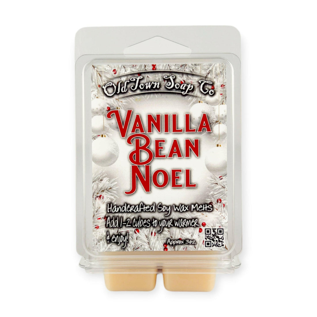 Vanilla Bean Noel Wax Melts - Old Town Soap Co.