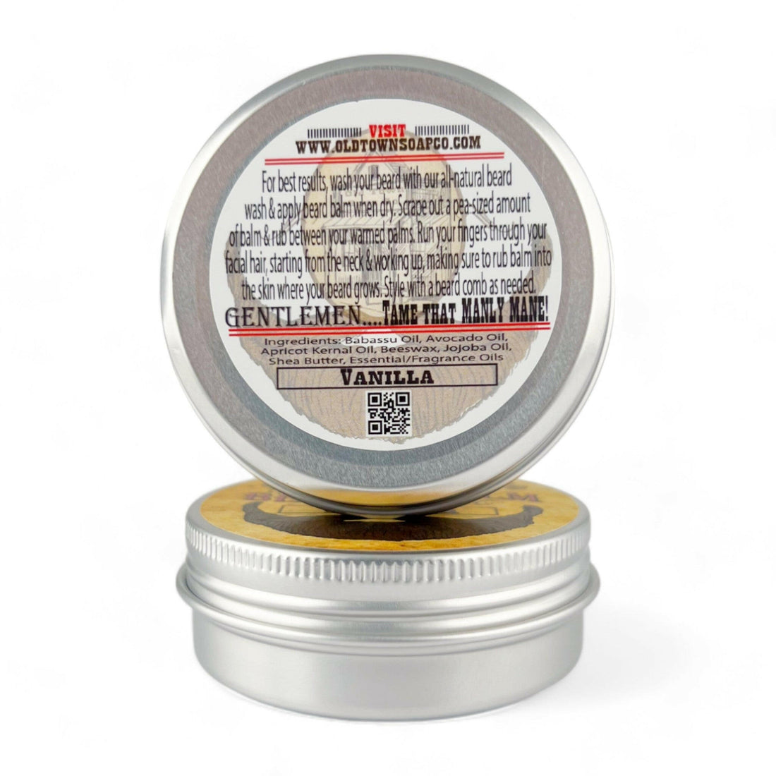 Vanilla Beard Balm Set - Old Town Soap Co.