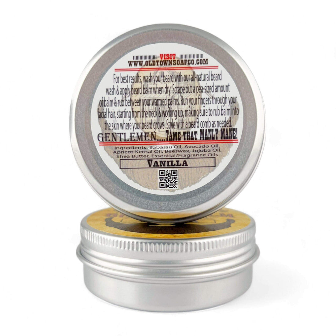 Vanilla Beard Balm Set - Old Town Soap Co.