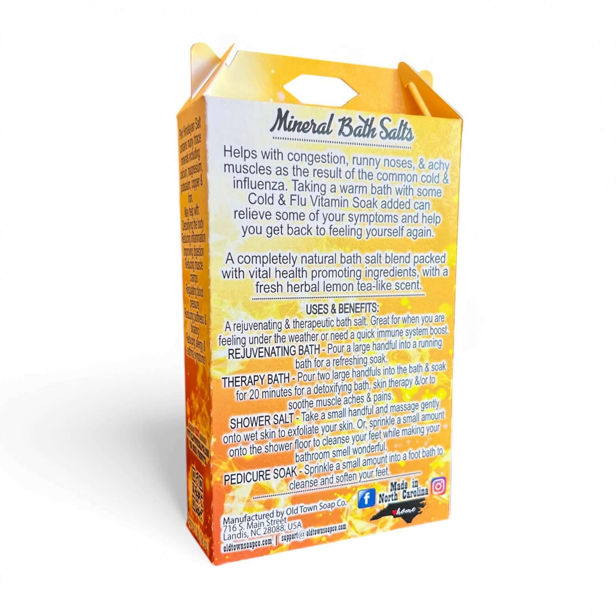Vitamin Soak Bath Salts - Old Town Soap Co.