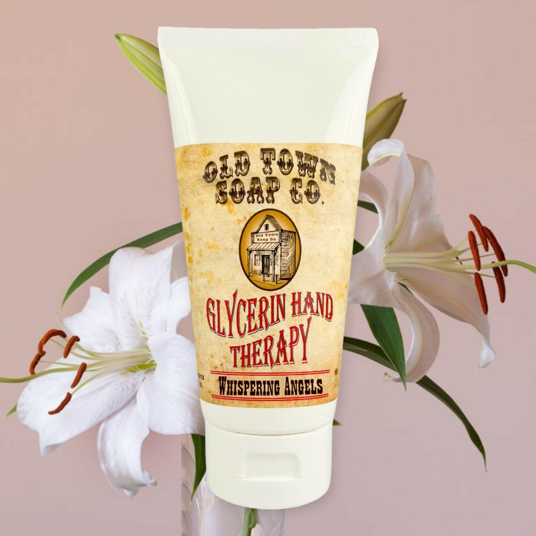 Whispering Angels 6oz Glycerin Hand Therapy - Old Town Soap Co.