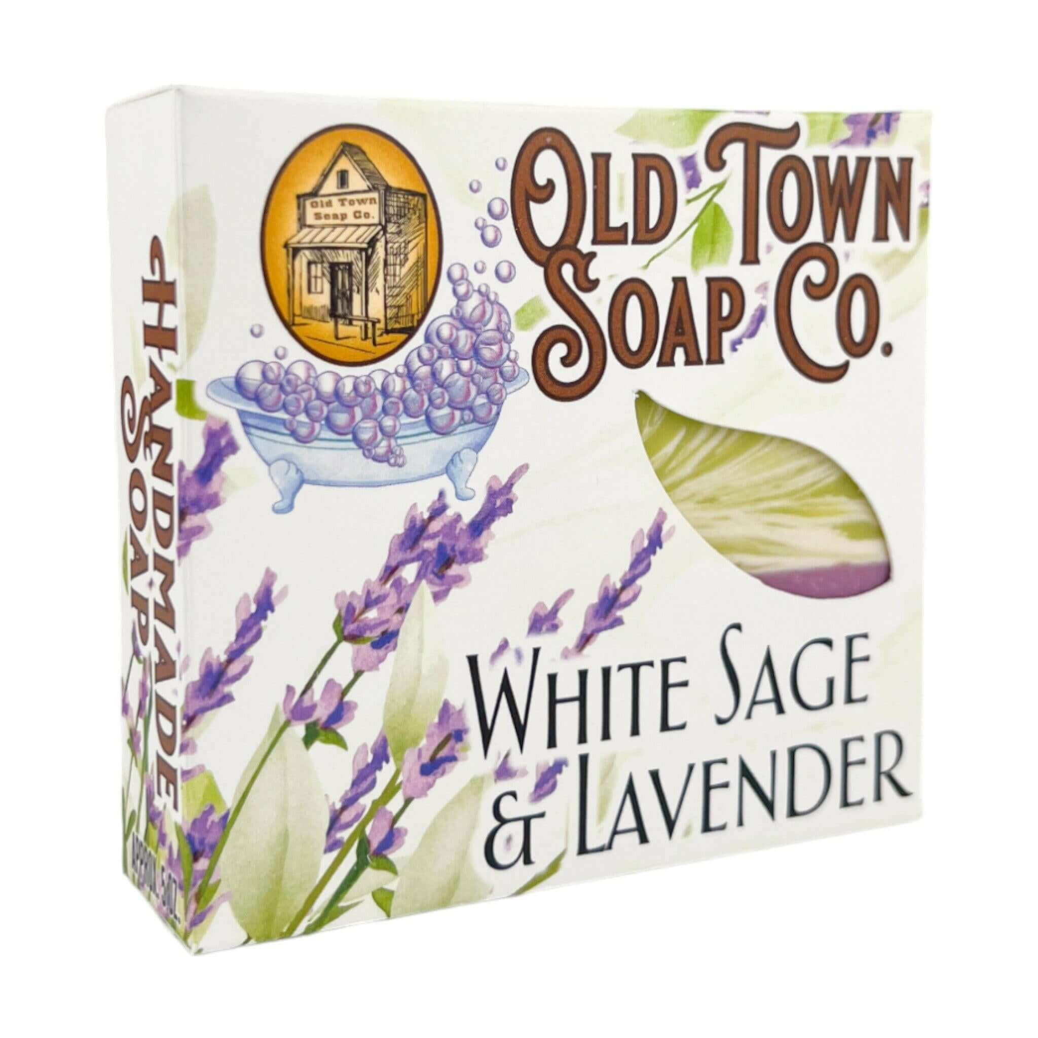 White Sage & Lavender -Bar Soap - Old Town Soap Co.