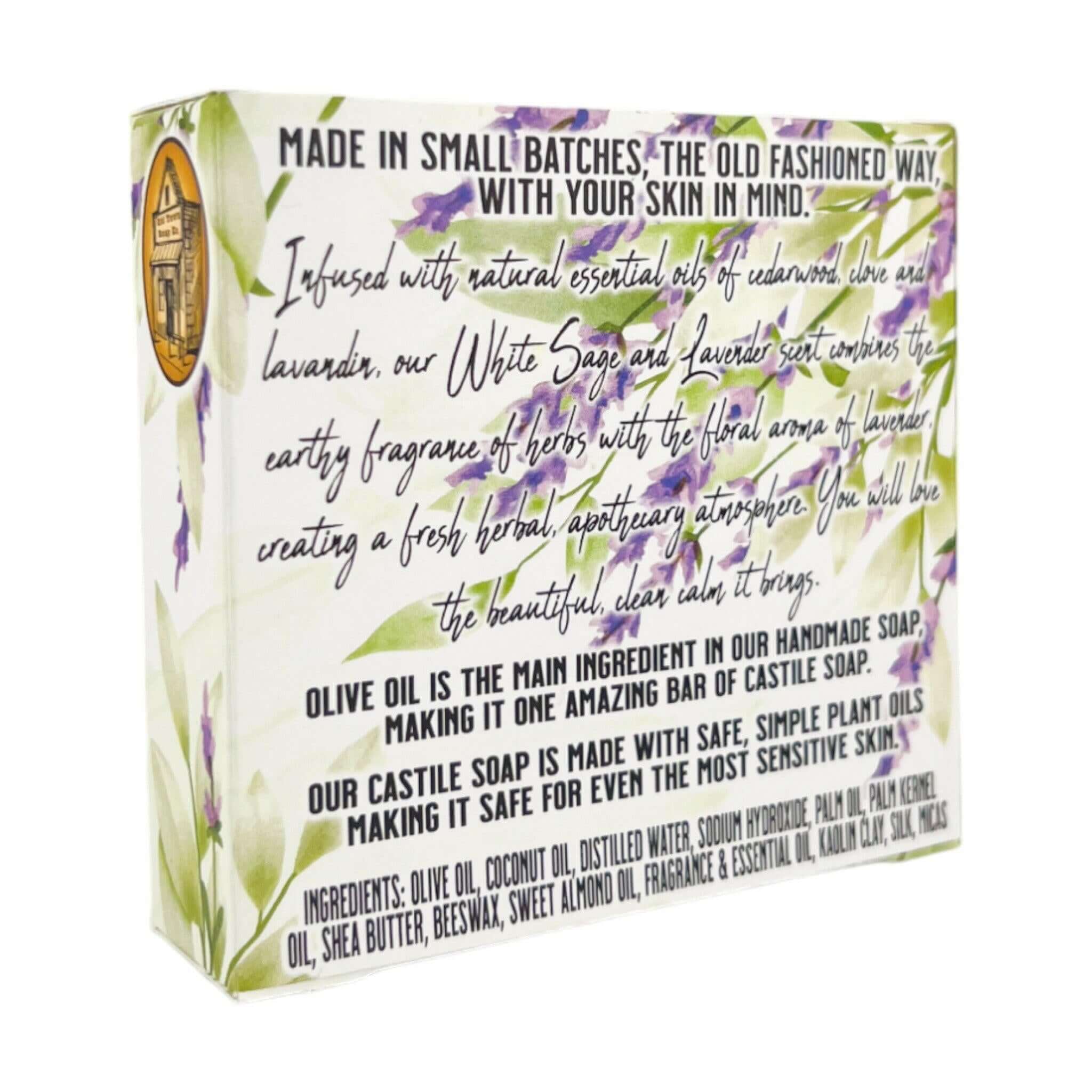 White Sage & Lavender -Bar Soap - Old Town Soap Co.