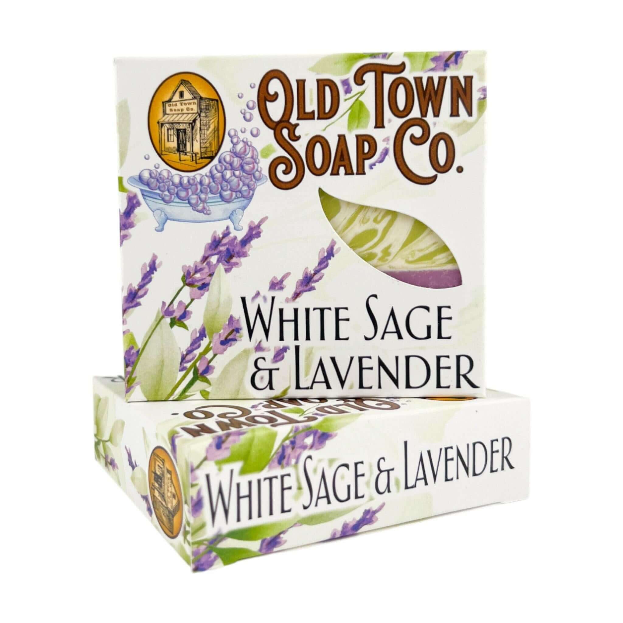 White Sage & Lavender -Bar Soap - Old Town Soap Co.