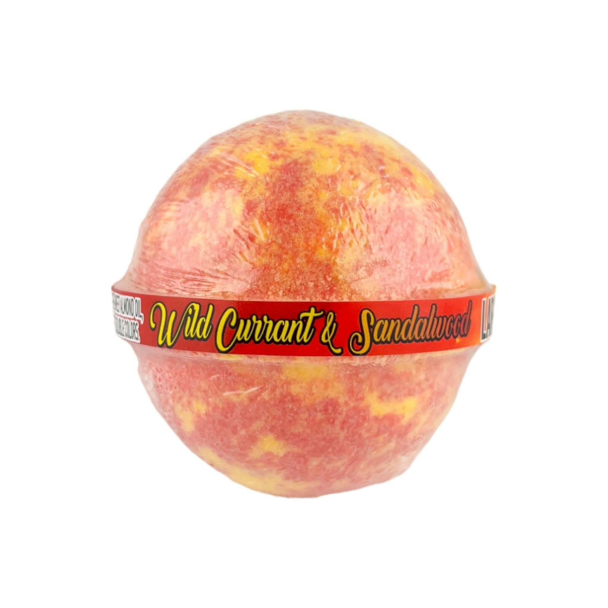 Wild Currant & Sandalwood Bath Bomb -Large - Old Town Soap Co.