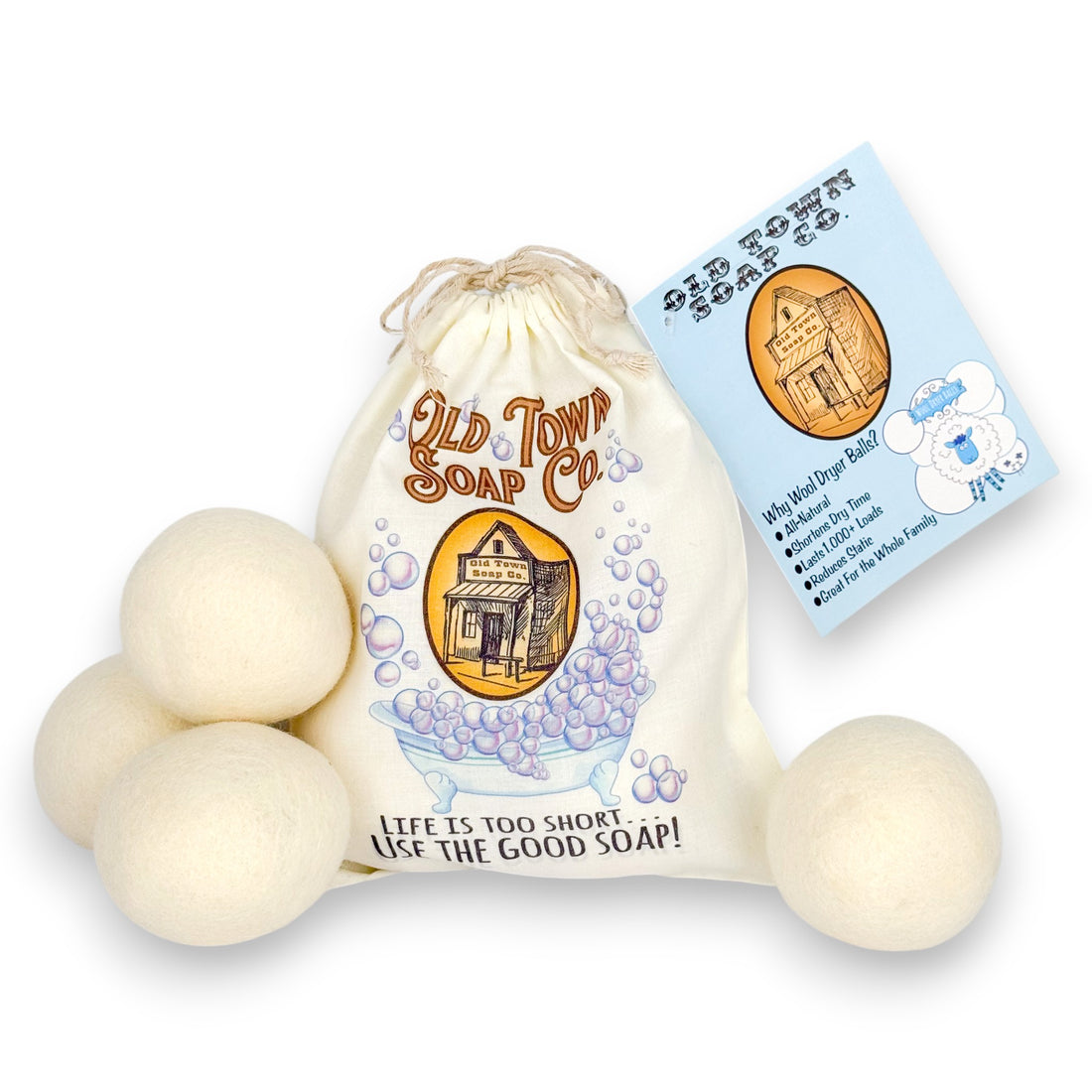 Bag 4XL Wool Dryer Balls -Dryer Balls