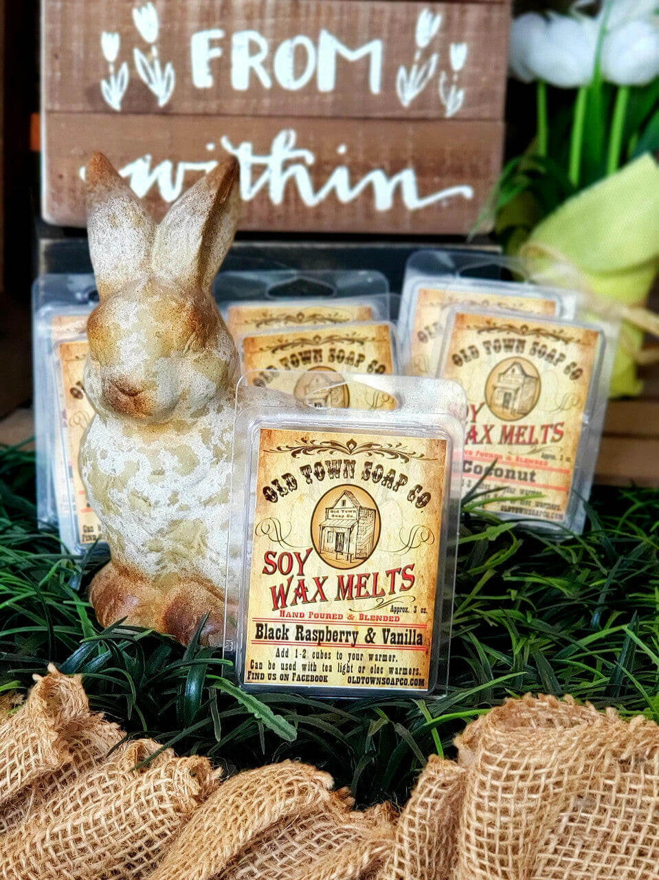 White Gardenia Wax Melts - Old Town Soap Co.