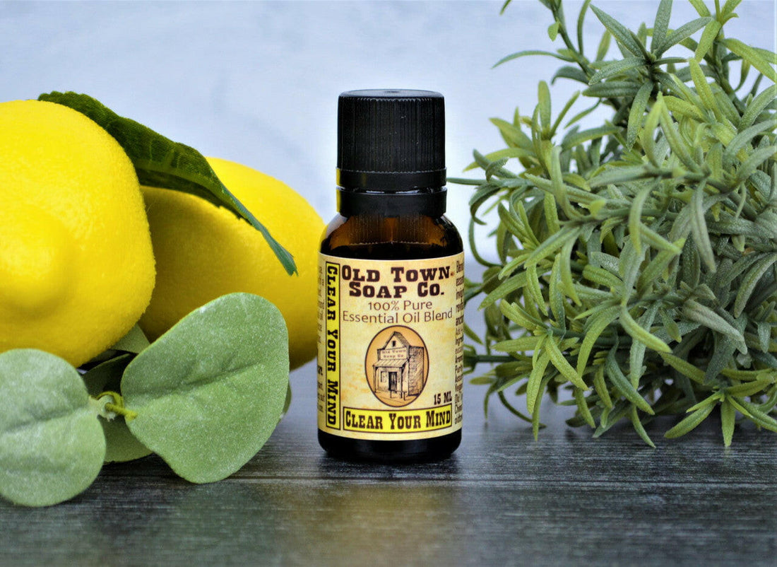 Clear Your Mind Essential Oil Blend - Old Town Soap Co.