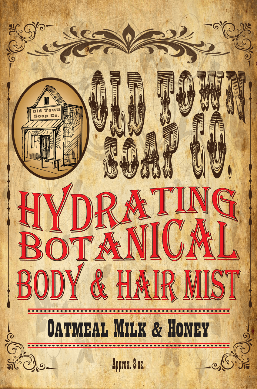 Oatmeal Milk & Honey Body & Hair Mist Old Town Soap Co.