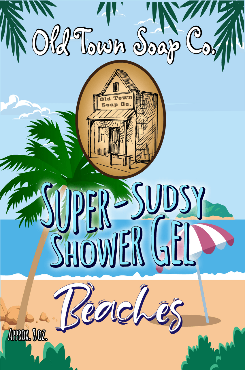 Beaches Shower Gel - Old Town Soap Co.