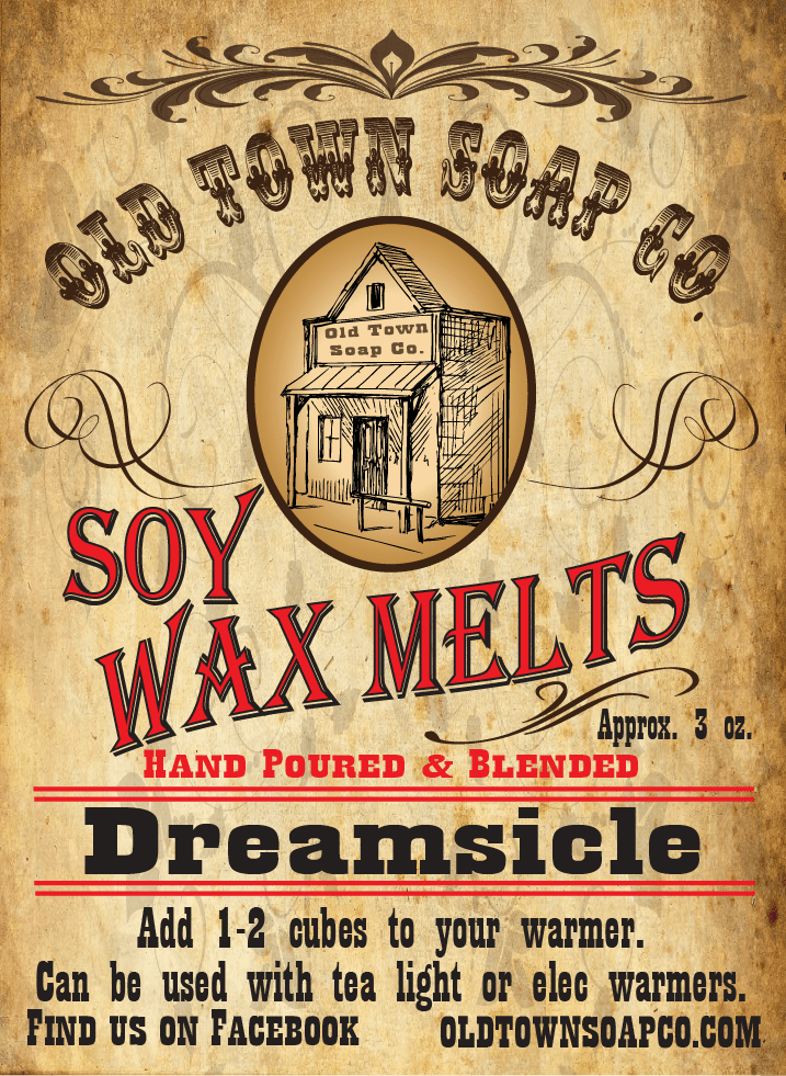 Dreamsicle Wax Melts - Old Town Soap Co.