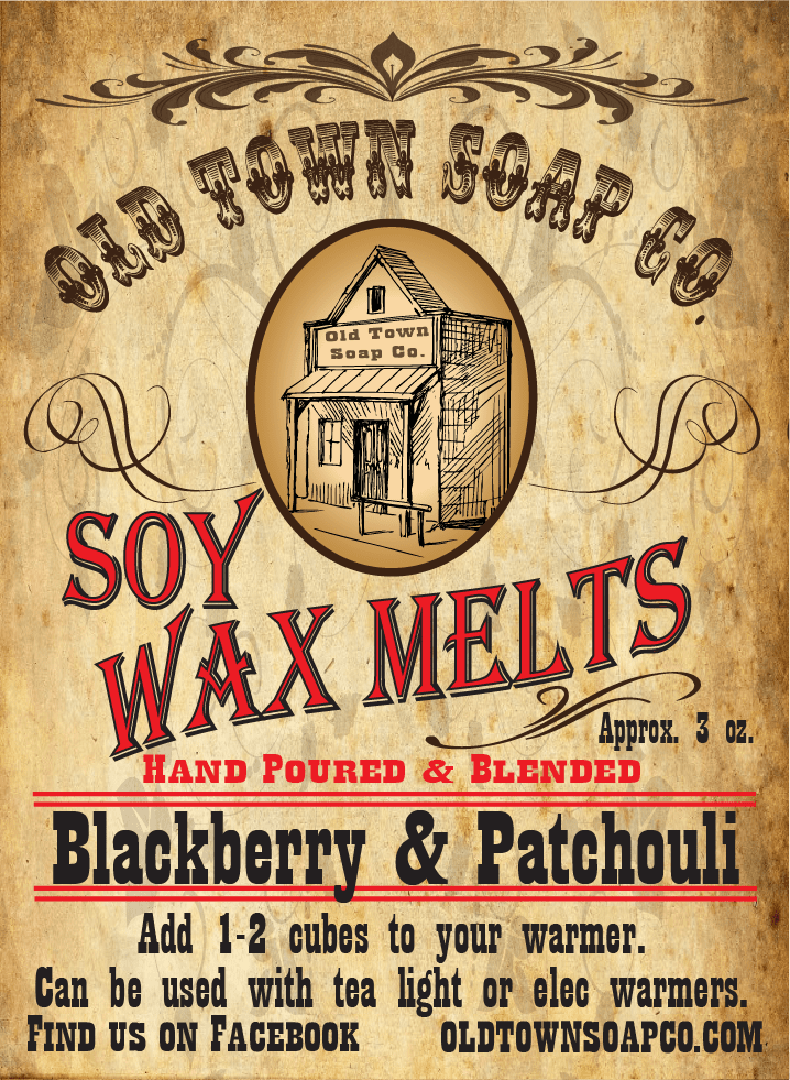 Blackberry & Patchouli Wax Melts - Old Town Soap Co.