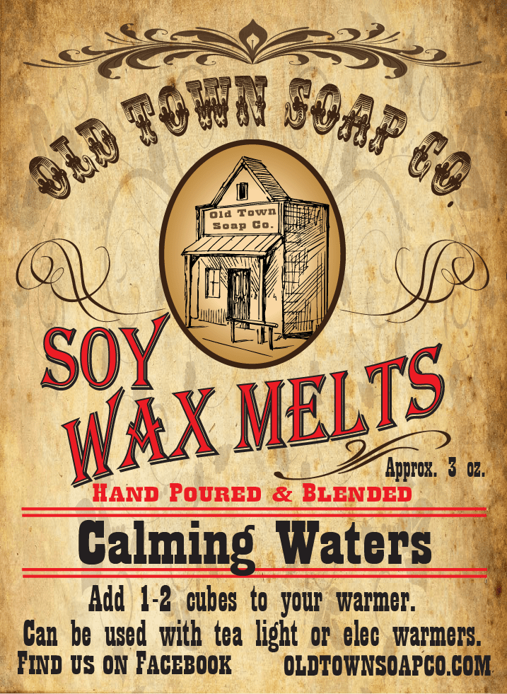 Calming Waters Wax Melts - Old Town Soap Co.