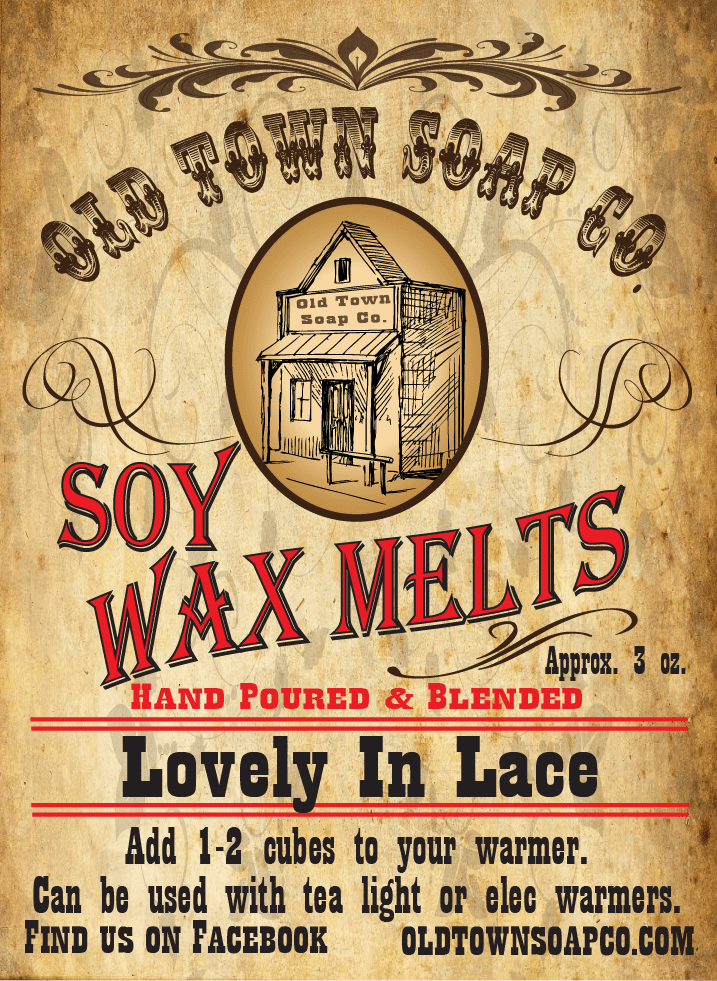 Lovely in Lace Wax Melts - Old Town Soap Co.