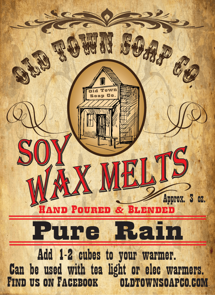 Pure Rain Wax Melts - Old Town Soap Co.