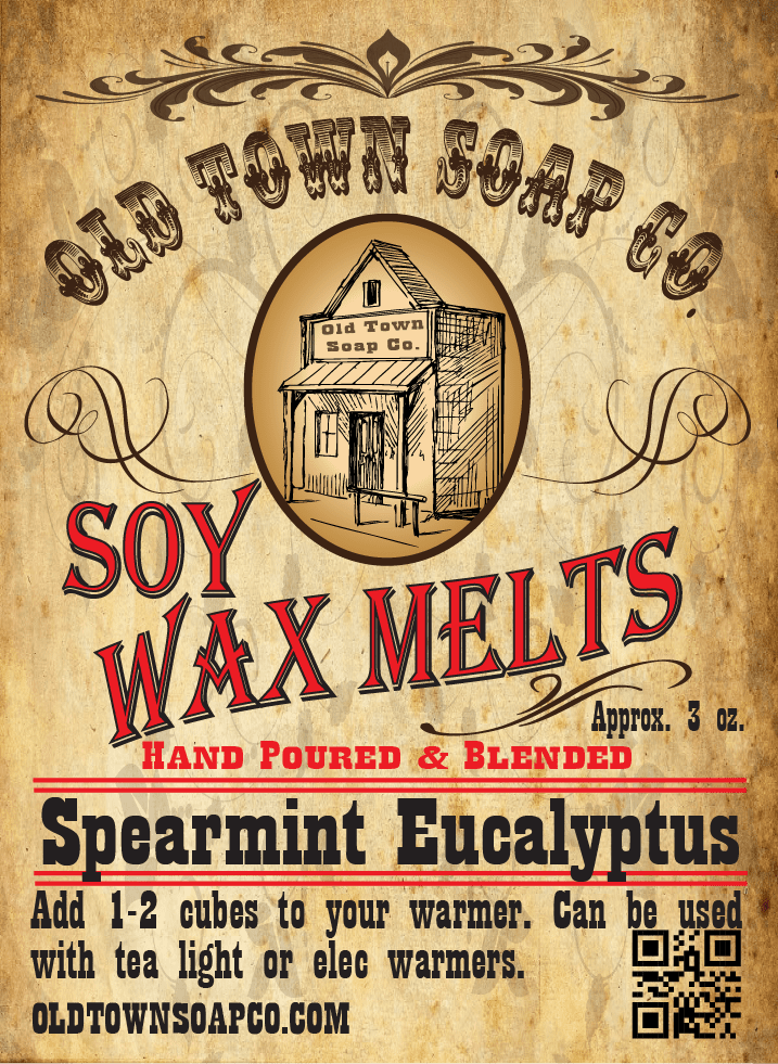 Spearmint Eucalyptus Wax Melts - Old Town Soap Co.