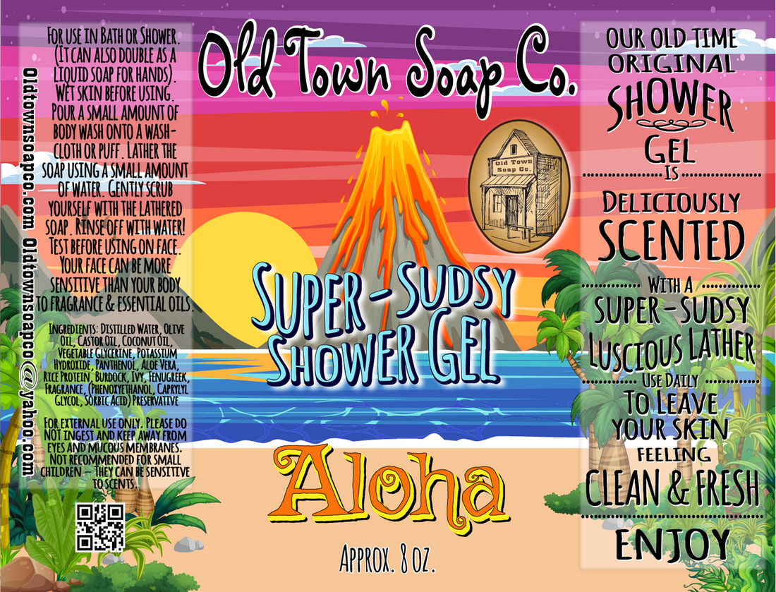 Aloha Shower Gel - Old Town Soap Co.