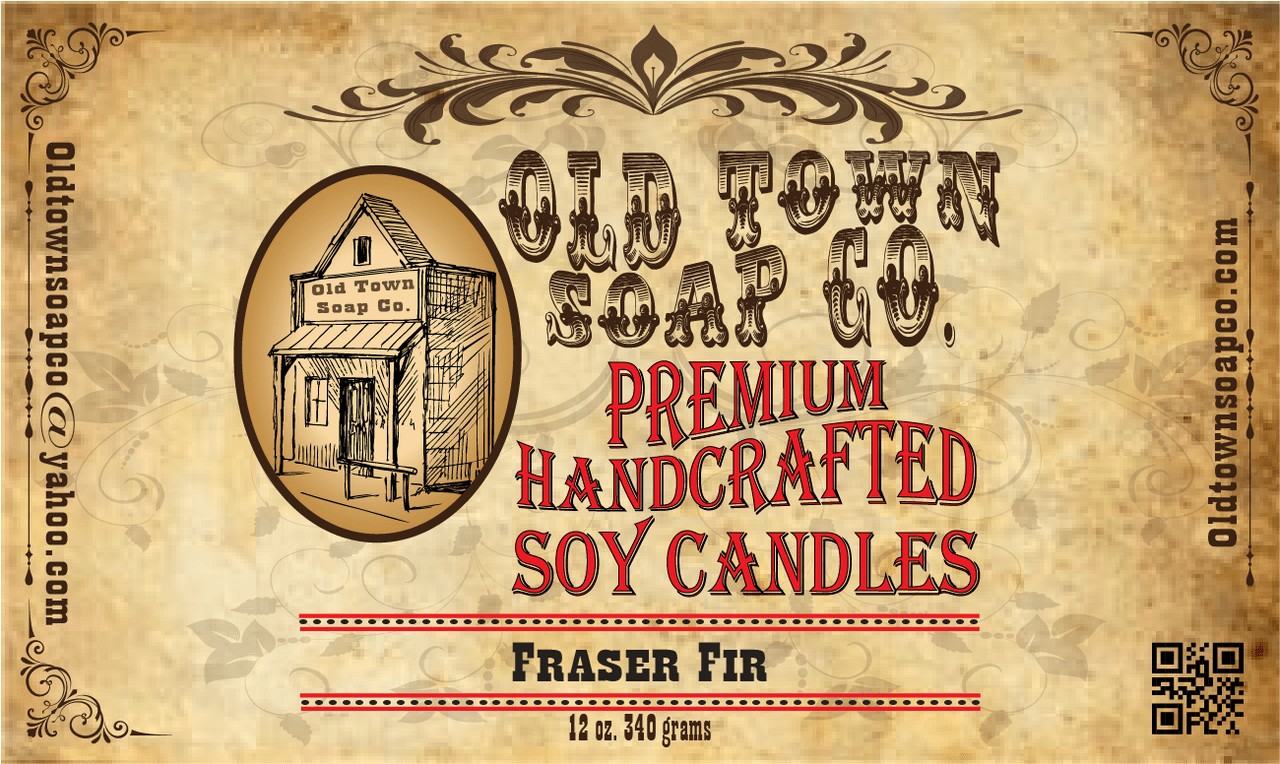 Fraser Fir Candle - Old Town Soap Co.