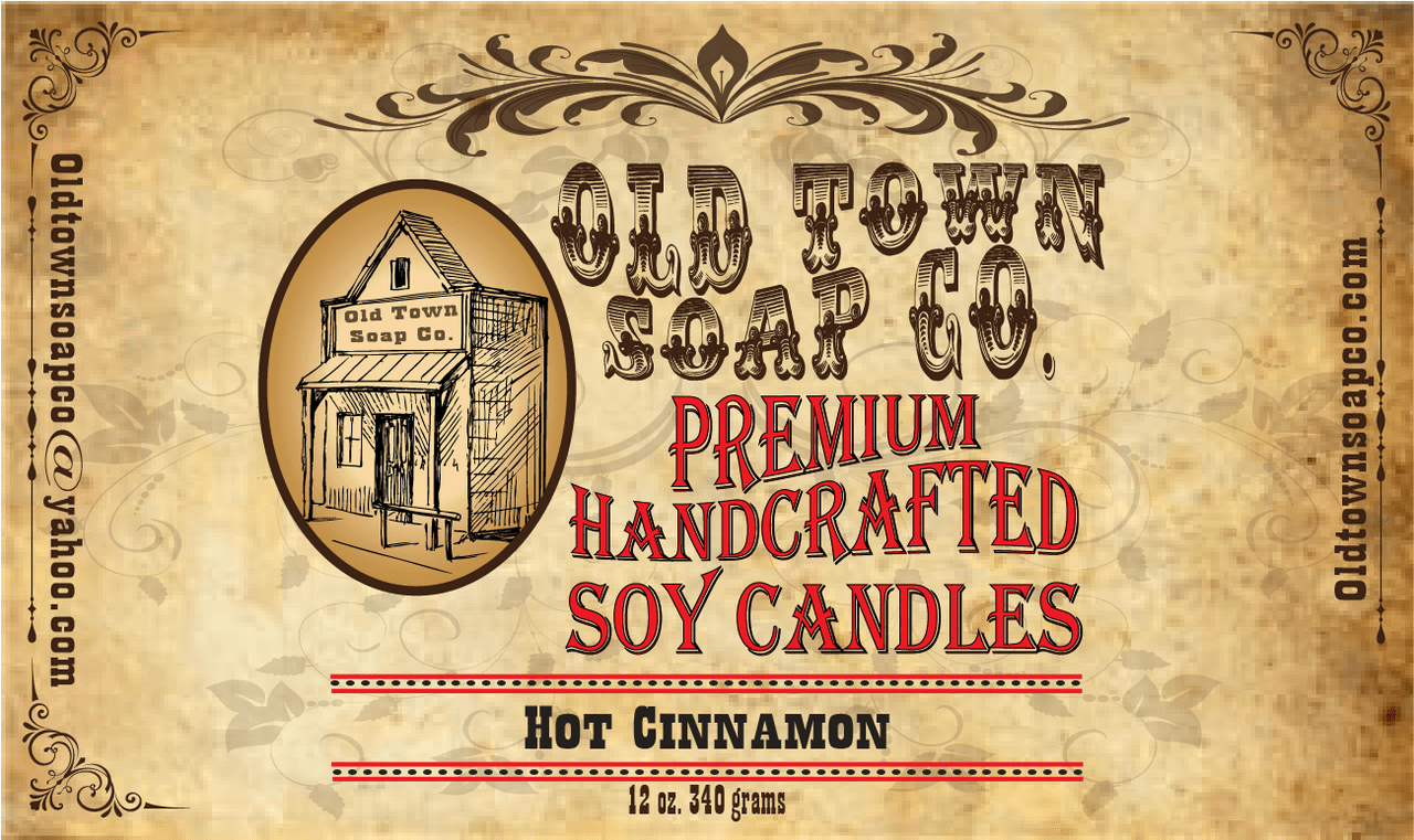 Cinnamon Stick Candle - Old Town Soap Co.
