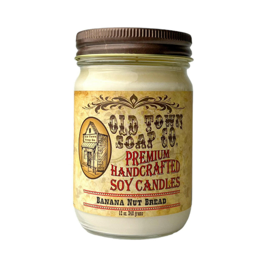 Banana Nut Bread Candle - Old Town Soap Co.