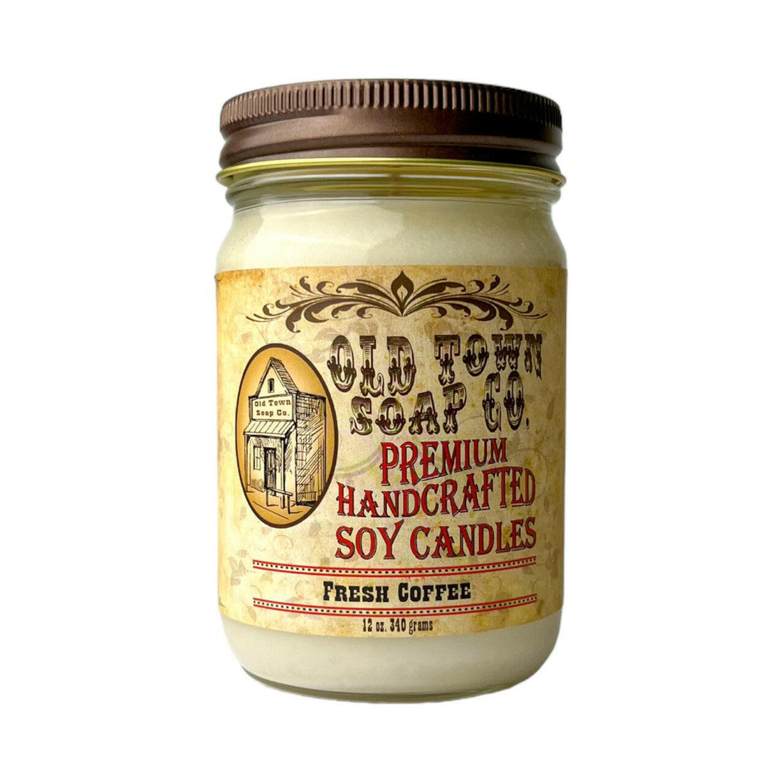 Fresh Coffee Candle - Old Town Soap Co.