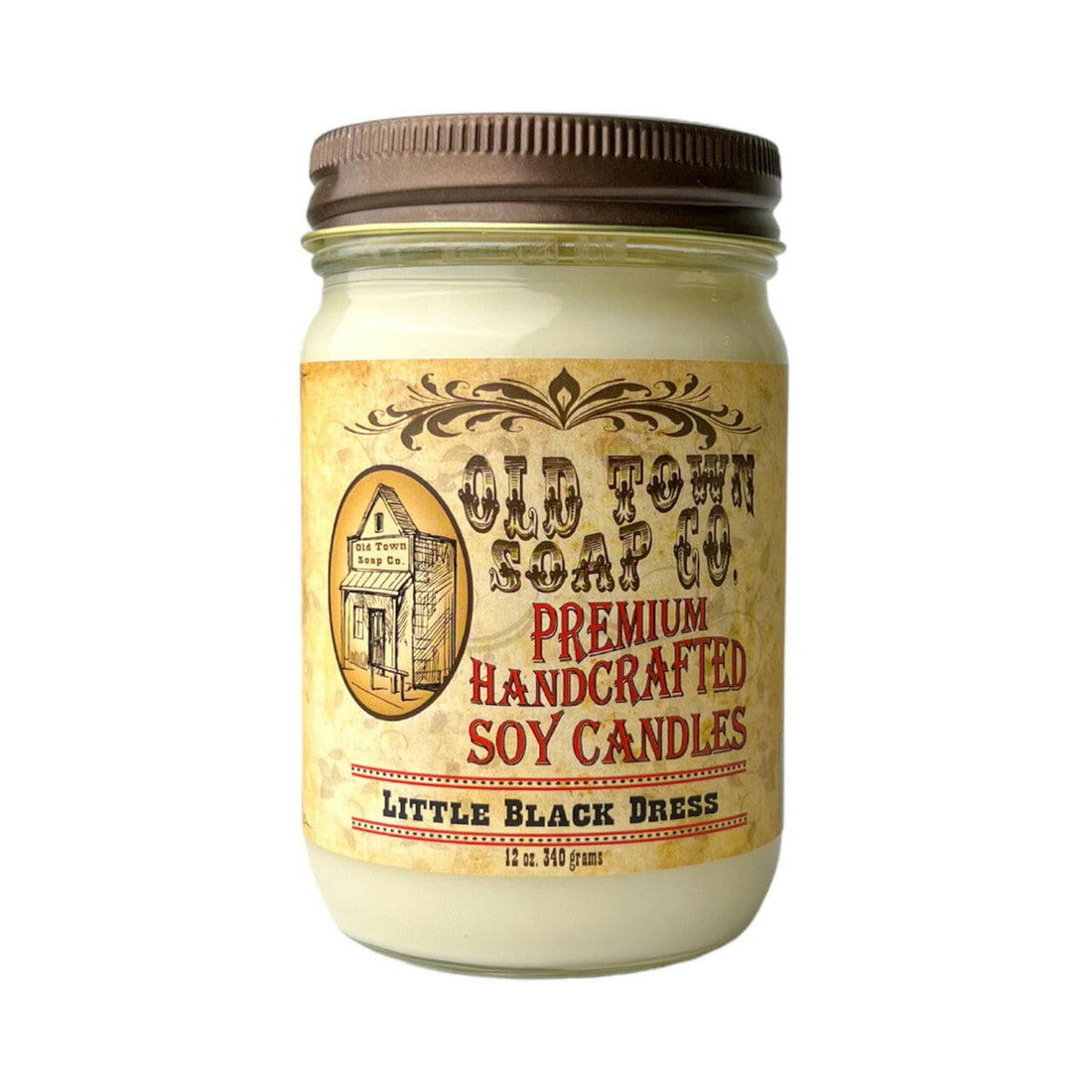Little Black Dress Candle - Old Town Soap Co.