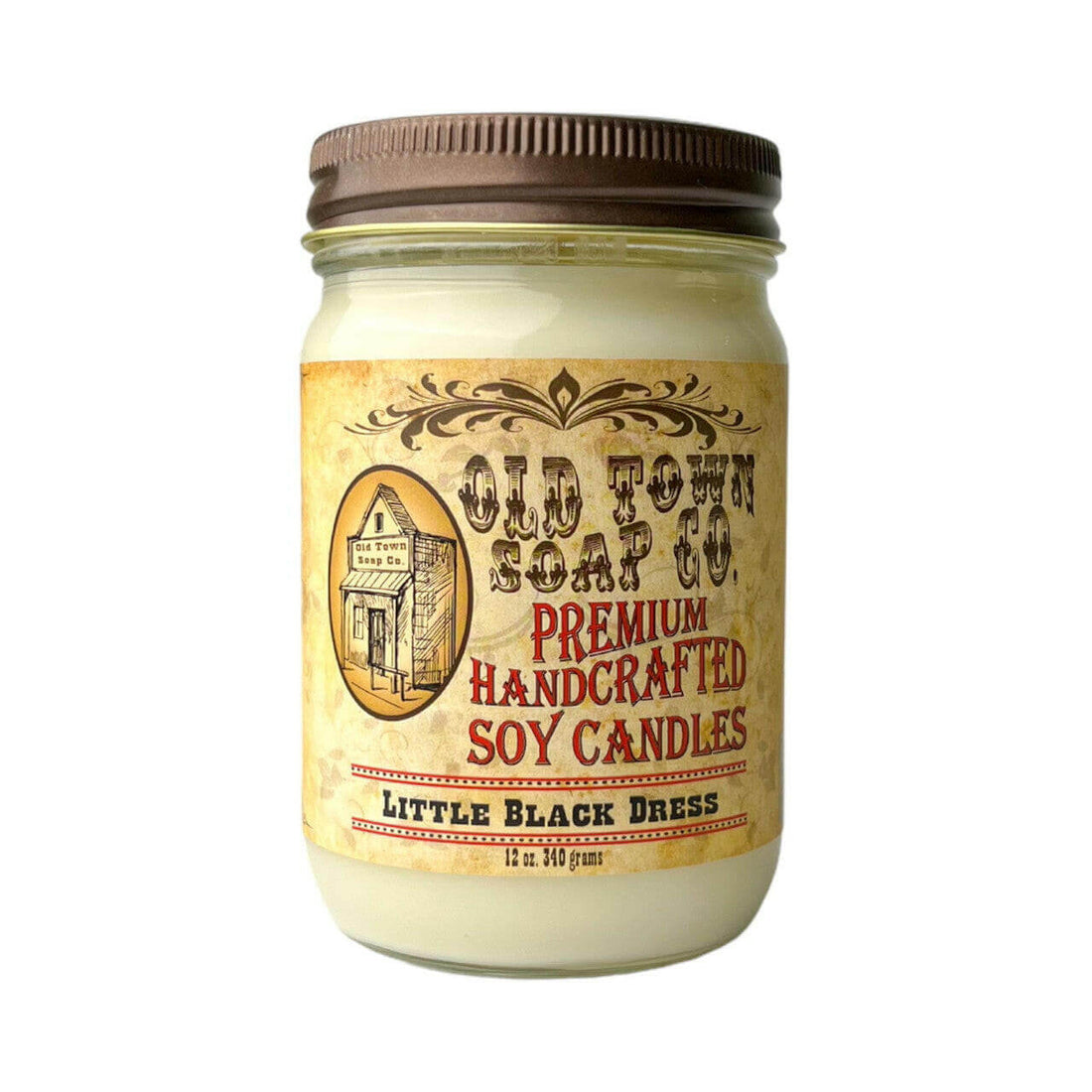 Little Black Dress Candle - Old Town Soap Co.