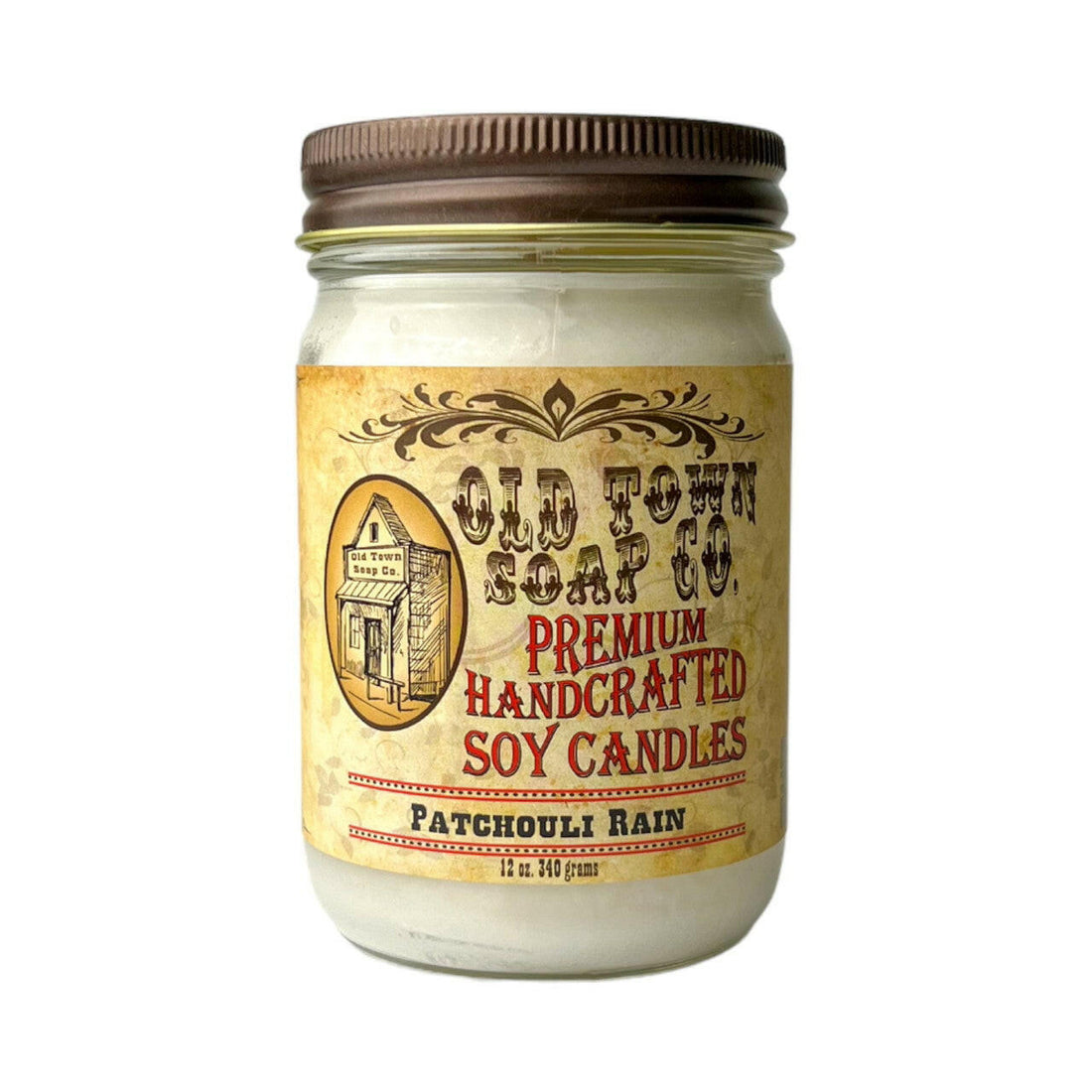 Patchouli Rain Candle - Old Town Soap Co.