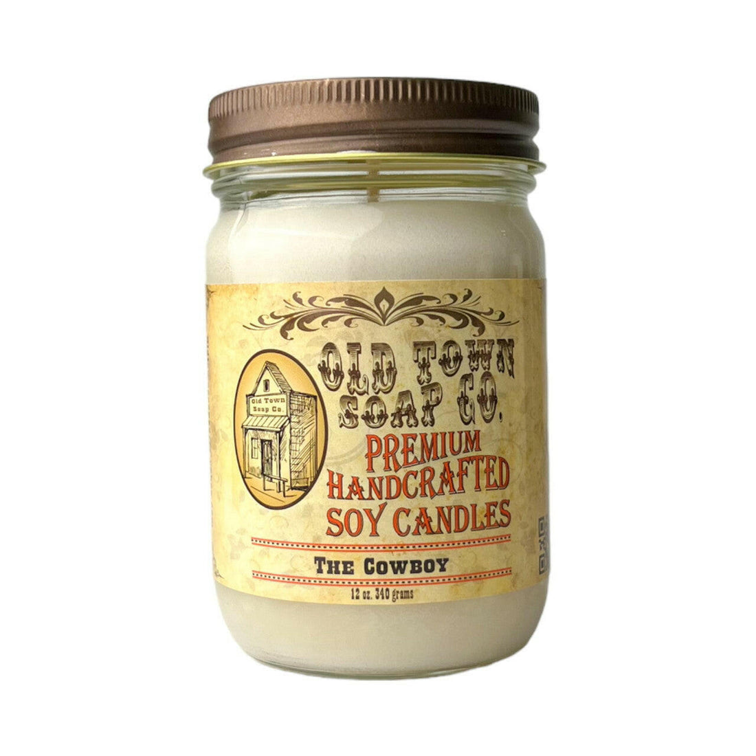 The Cowboy Candle - Old Town Soap Co.