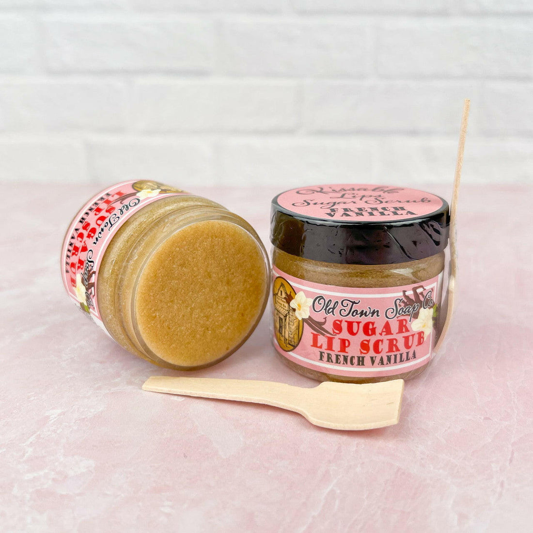 Large Kissable Lips Sugar Scrubs - Old Town Soap Co.