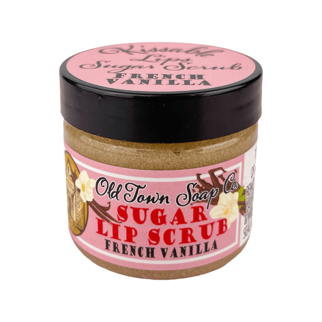 Large Kissable Lips Sugar Scrubs - Old Town Soap Co.