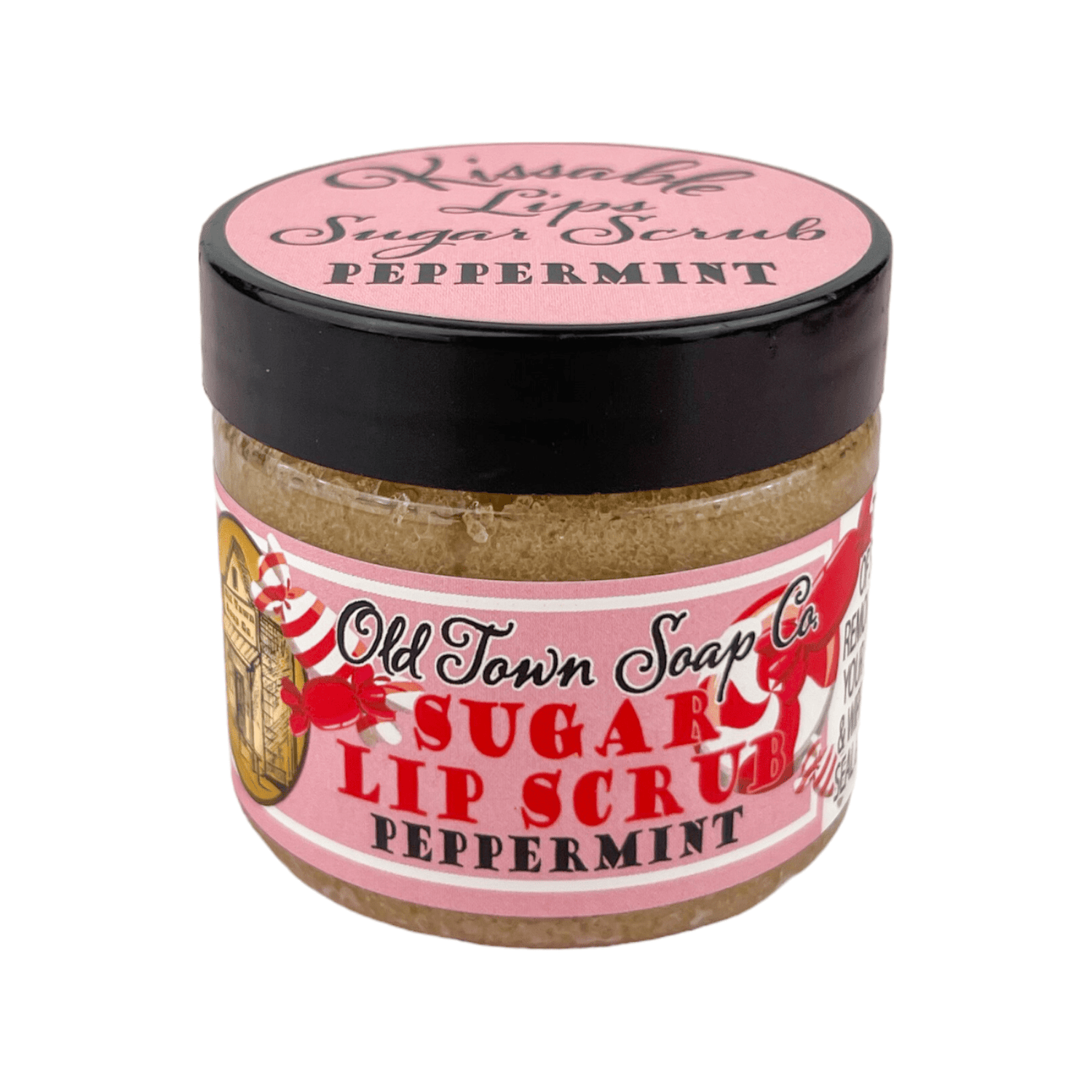 Large Kissable Lip Scrubs - Old Town Soap Co.