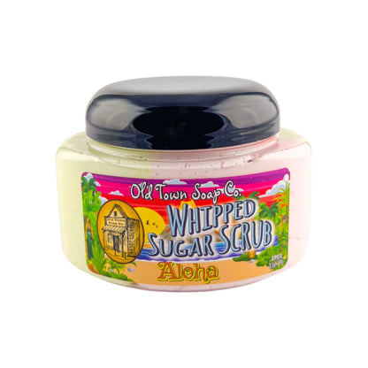 Aloha -Whipped Sugar Scrub Soap - Old Town Soap Co.