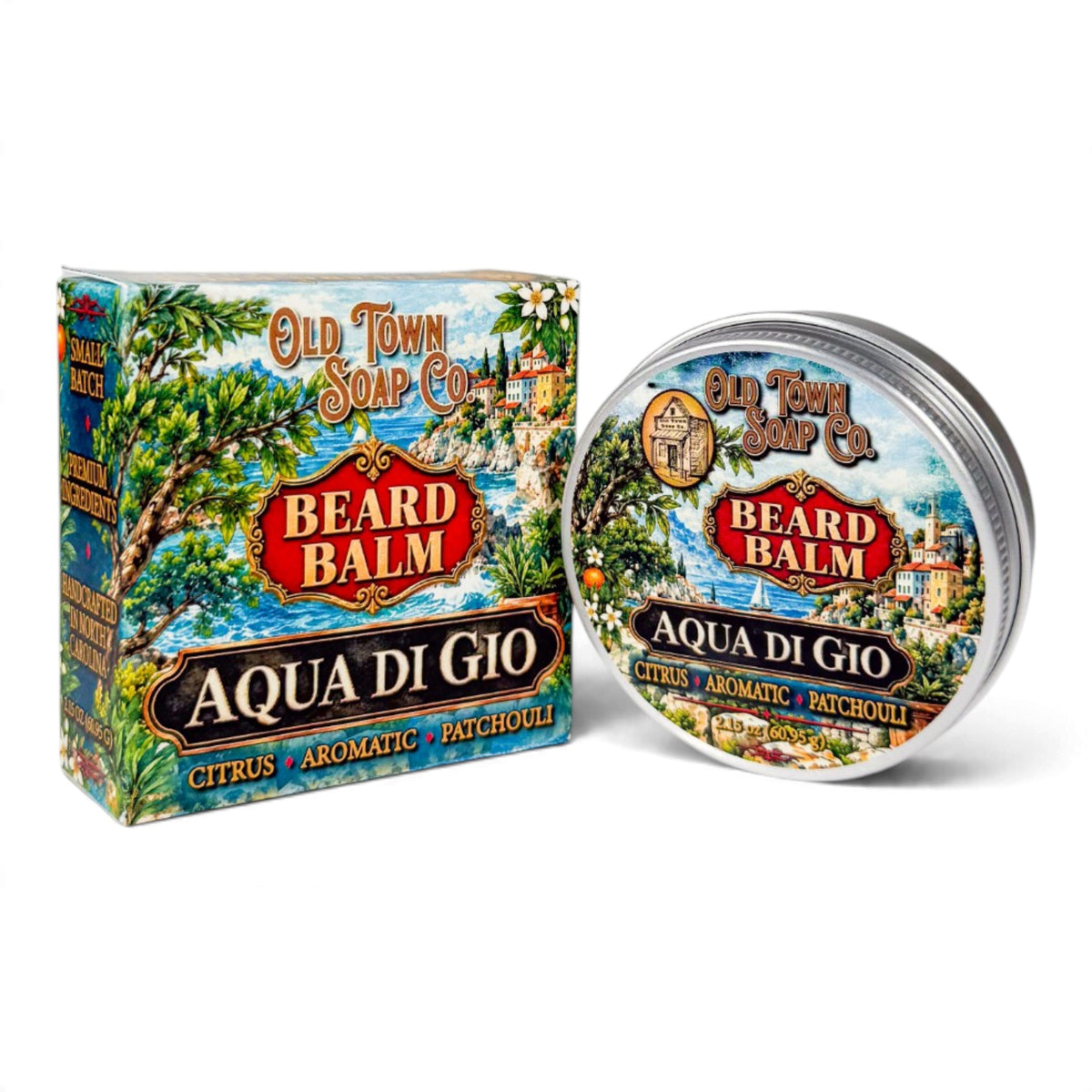 Aqua Di Gio Beard Balm - Old Town Soap Co.