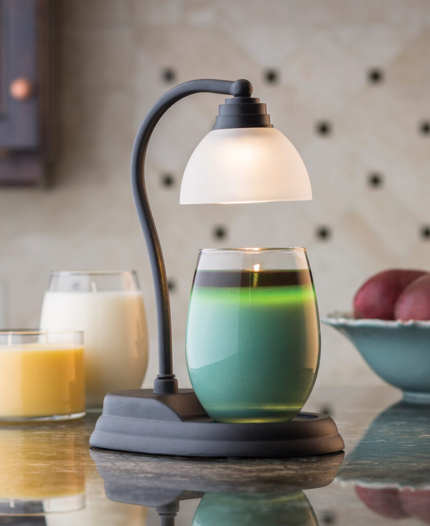 Black Aurora Lamp Candle Warmer