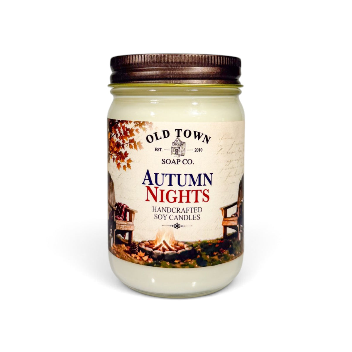 Autumn Nights 12oz. Candles - Old Town Soap Co.