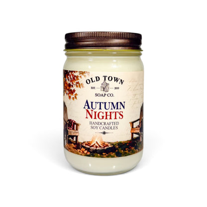 Autumn Nights 12oz. Candles - Old Town Soap Co.