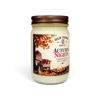 Autumn Nights 12oz. Candles - Old Town Soap Co.