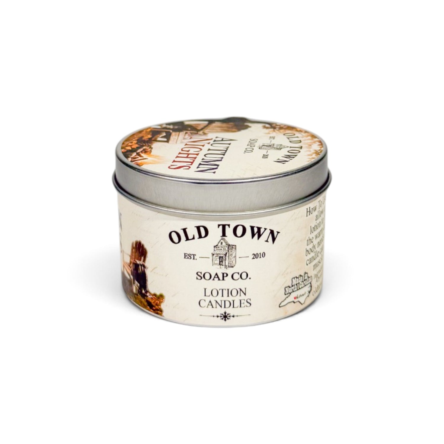 Autumn Nights Lotion Candle - Old Town Soap Co.