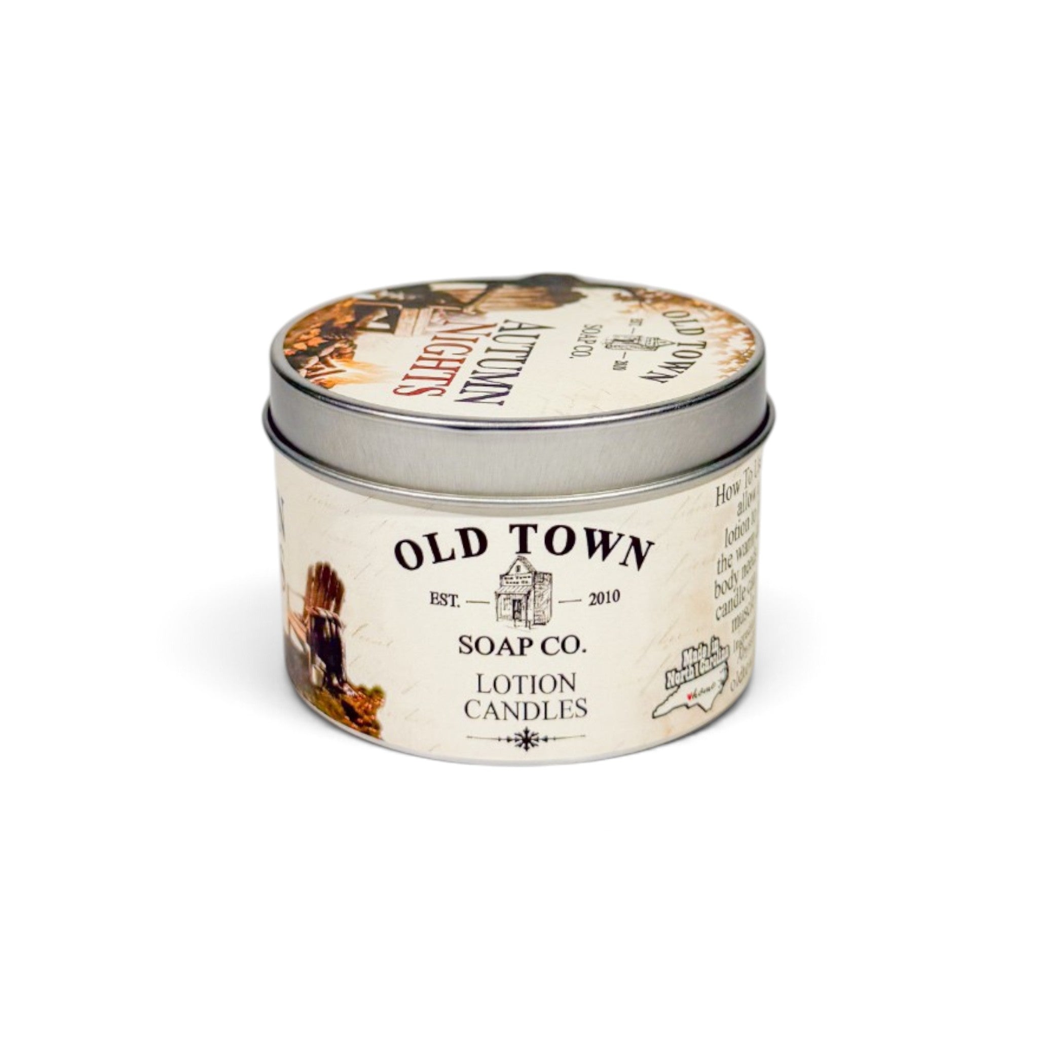 Autumn Nights Lotion Candle - Old Town Soap Co.